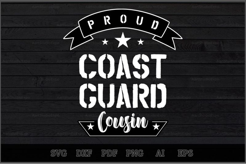 proud-coast-guard-cousin-svg-design
