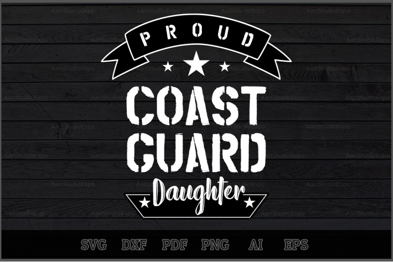 proud-coast-guard-daughter-svg-design