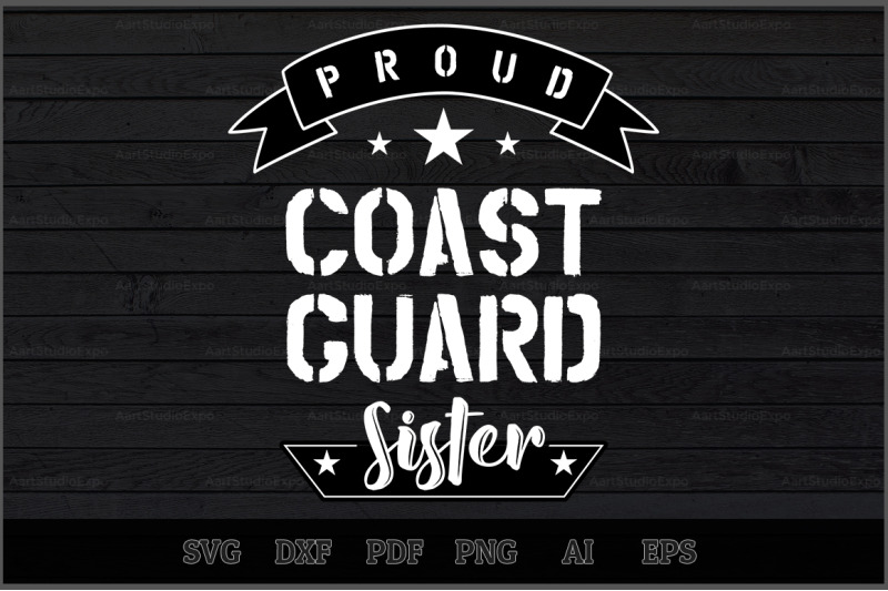 proud-coast-guard-sister-svg-design