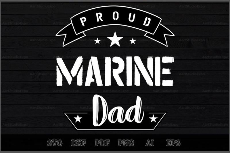 proud-marine-dad-svg-design