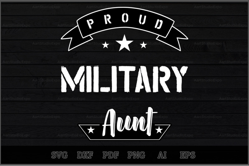 proud-military-aunt-svg-design