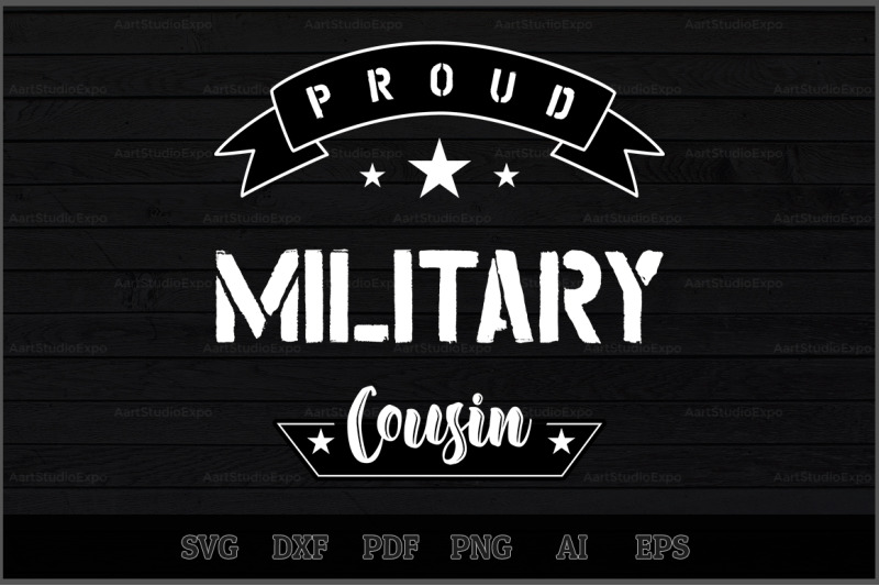 proud-military-cousin-svg-design
