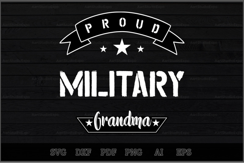 proud-military-grandma-svg-design