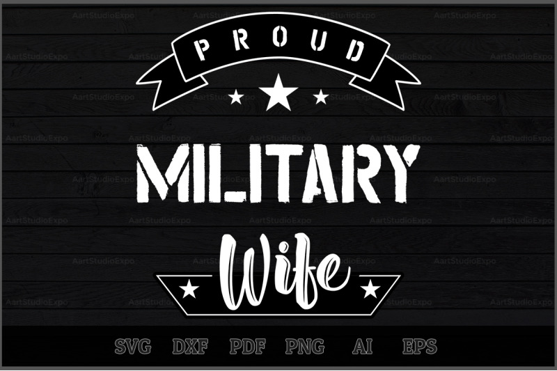 proud-military-wife-svg-design