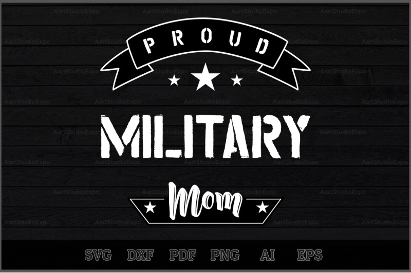 proud-militiry-mom-svg-design