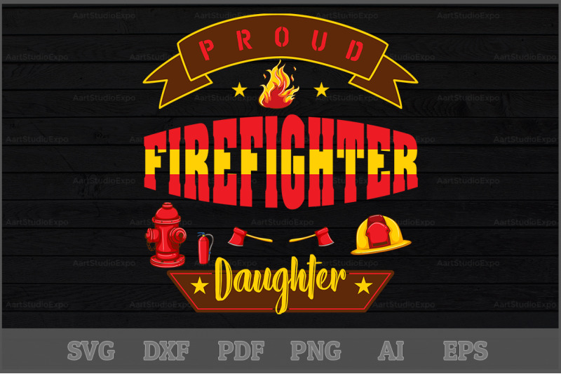 proud-firefighter-daughter-svg-design