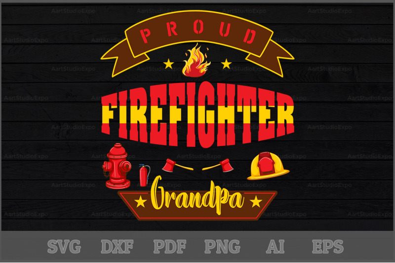 proud-firefighter-grandpa-svg-design