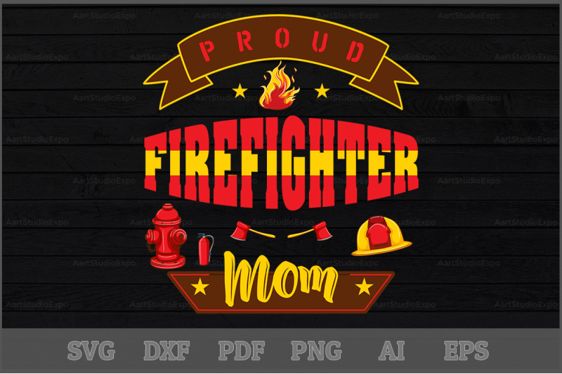 proud-firefighter-mom-svg-design-design
