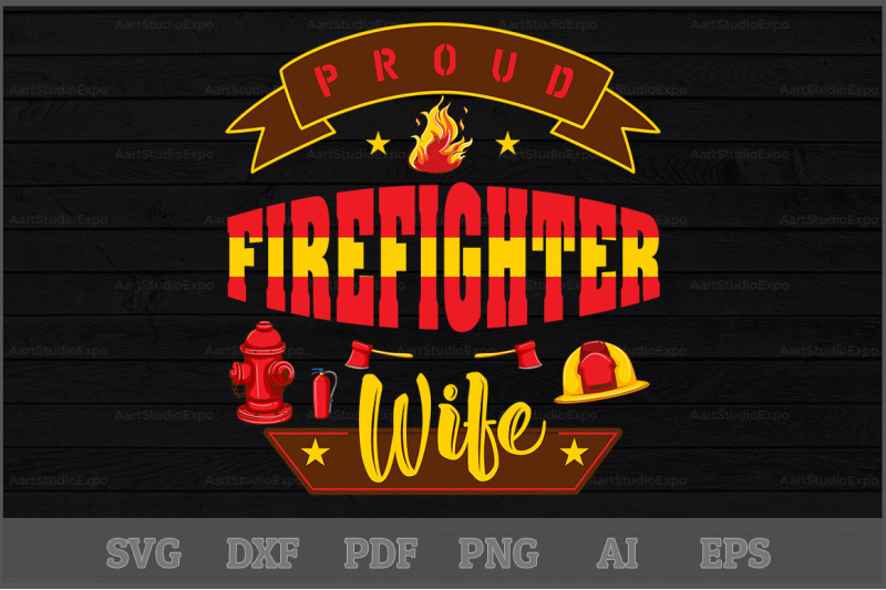 proud-firefighter-wife-svg-design