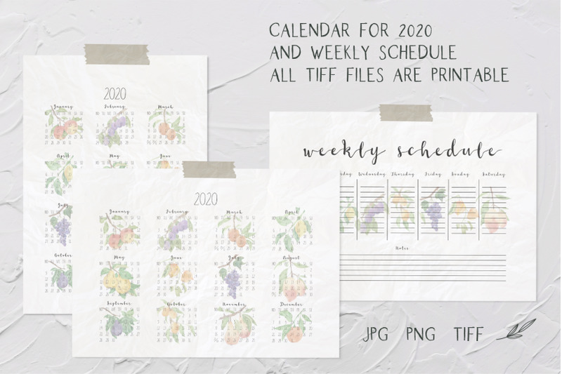 printable-calendar-2020-and-weekly-schedule