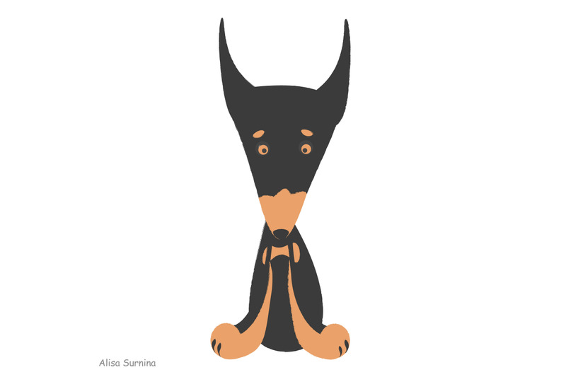 4-cute-vector-dog-illustrations
