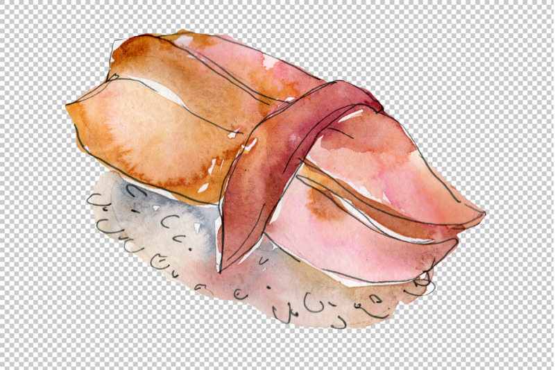 sushi-set-watercolor-png