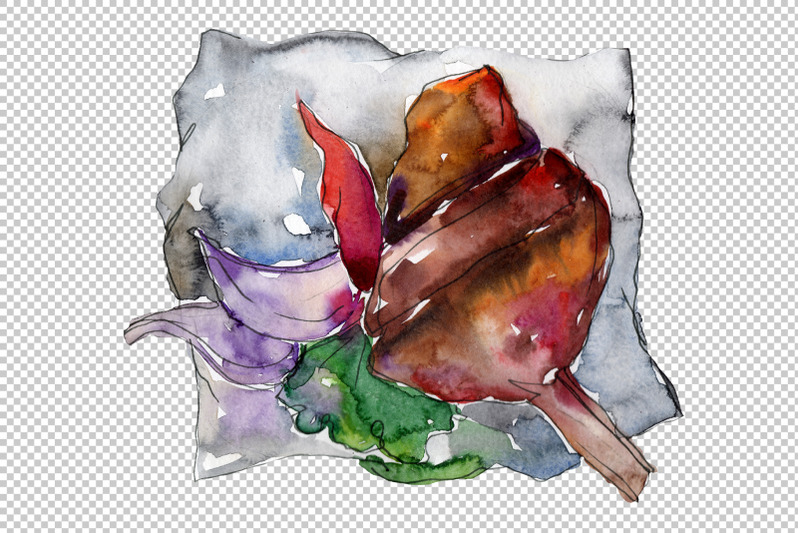 steak-meat-watercolor-png