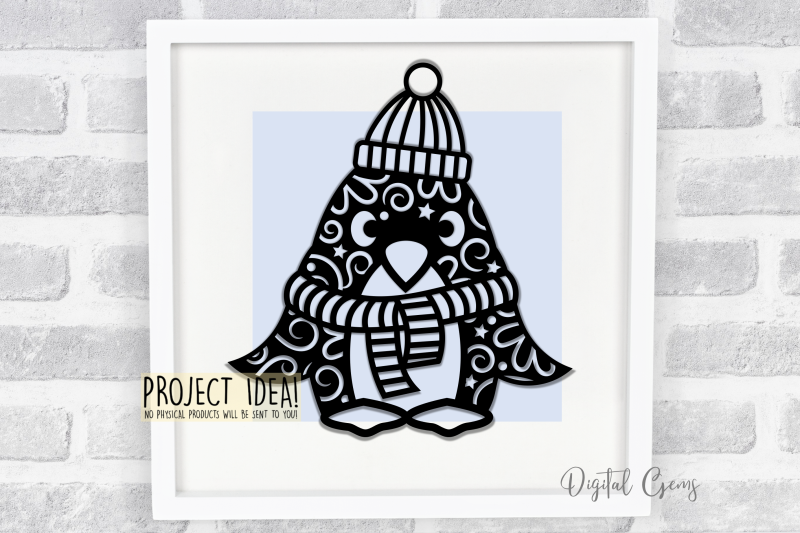 penguin-papercut-designs