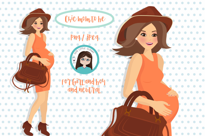 mom-to-be-clipart