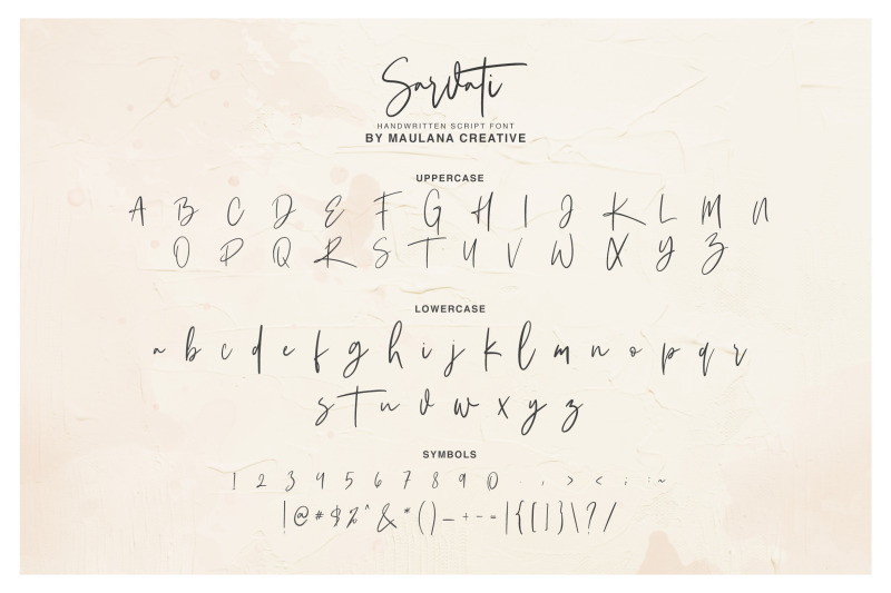 sarvati-script-font