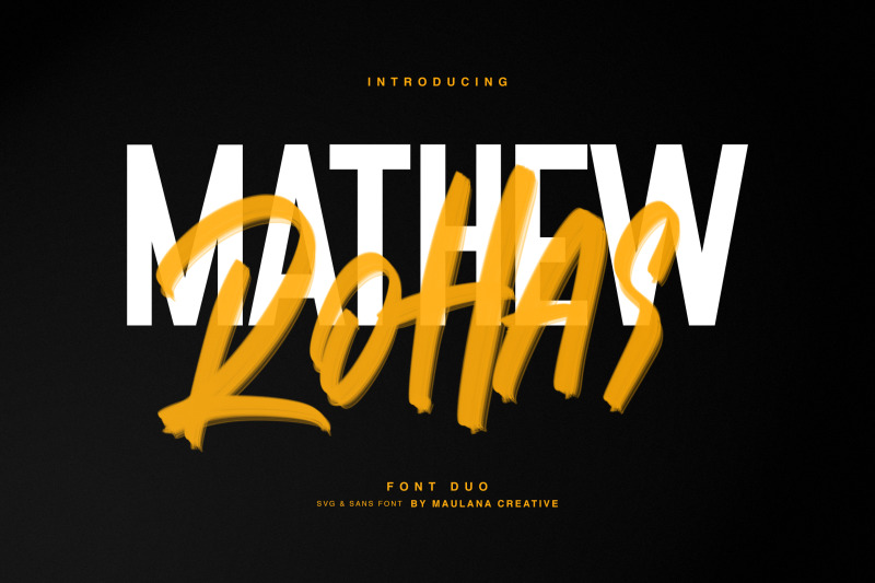mathew-rohas-brush-font-duo