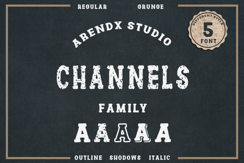 channles-family-vintage-font