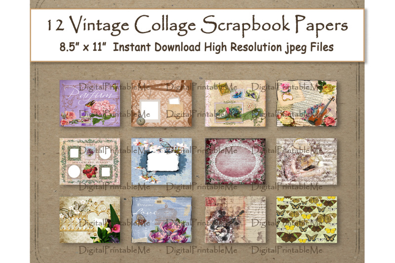 vintage-collage-digital-paper-layouts-8-5-quot-x-11-quot-scrapbook-paper-pages