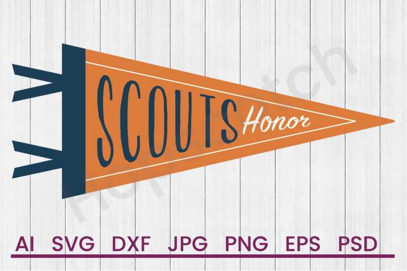 scouts-honor-svg-file-dxf-file