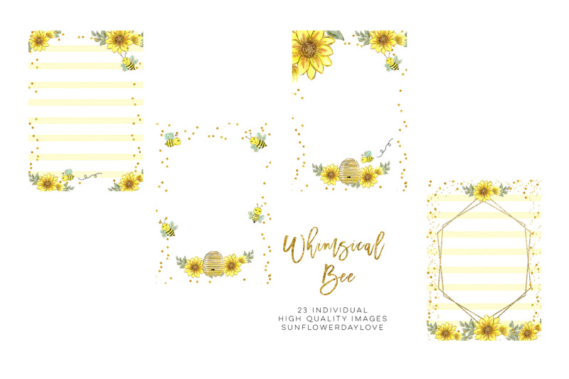 watercolor-bee-clip-art-watercolor-honey-clipart-bees-clipart-set