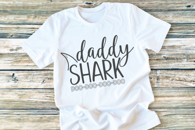Daddy Shark SVG By Morgan Day Designs | TheHungryJPEG