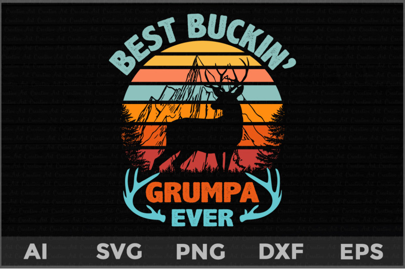 best-buckin-039-grumpa-ever-svg-father-039-s-day-deer-svg-deer-hunting-svg