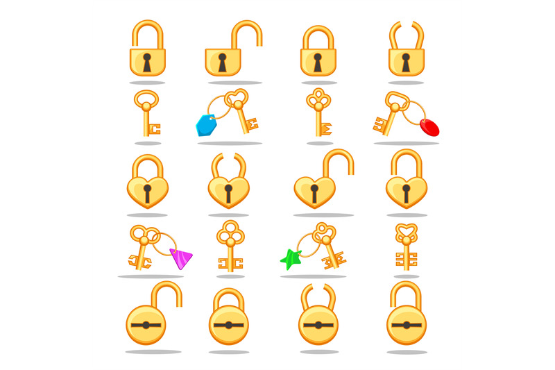 gold-locks-and-keys