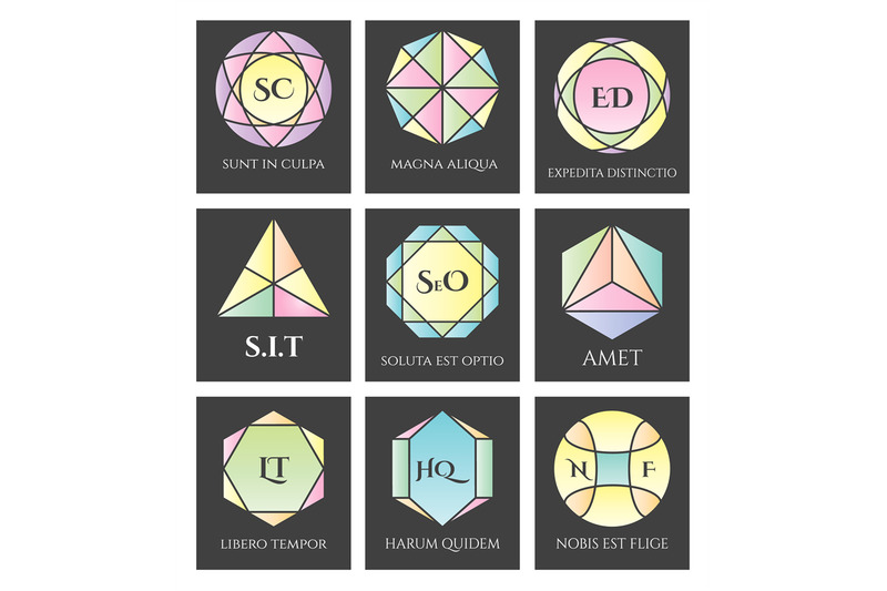 geometric-logo-shapes-set