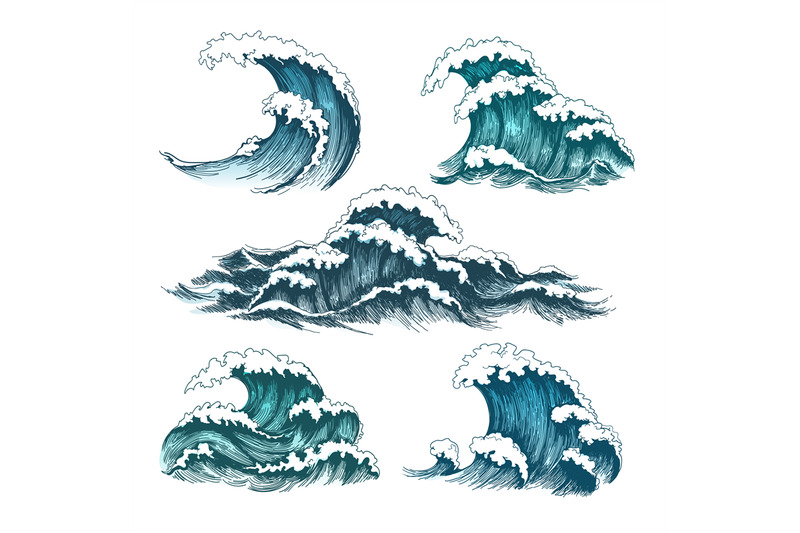 vintage-cartoon-sea-waves