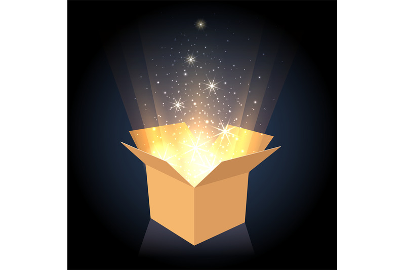 magic-cardboard-box-with-light