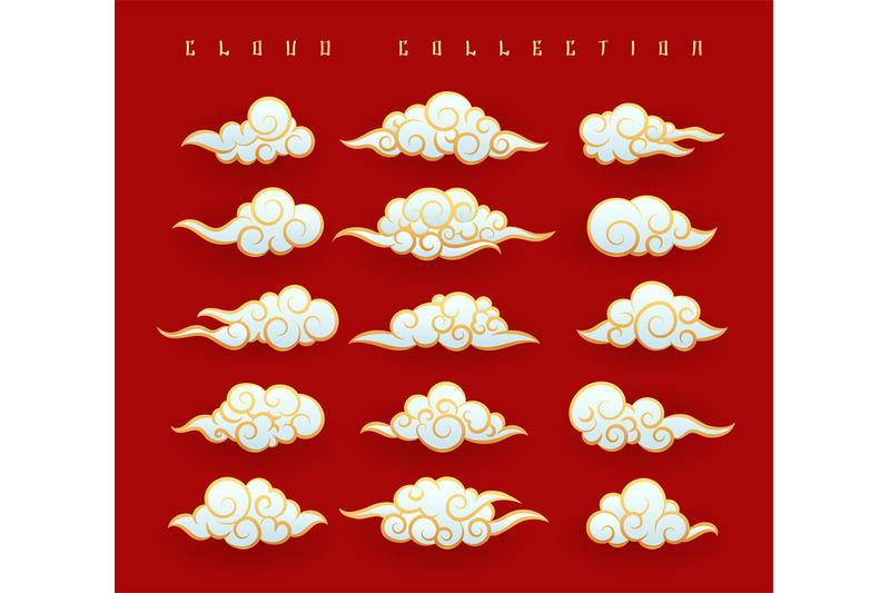 oriental-clouds-set