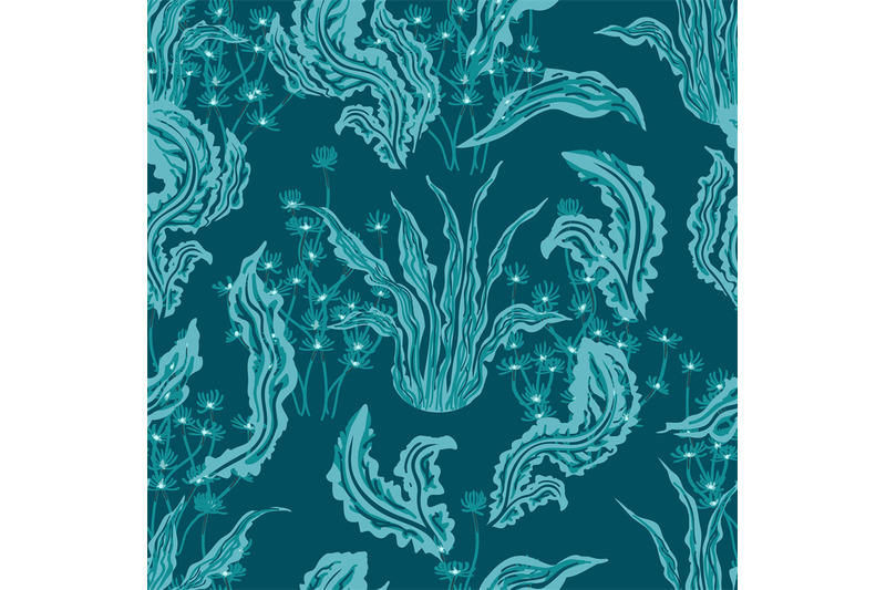 seaweed-seamless-pattern