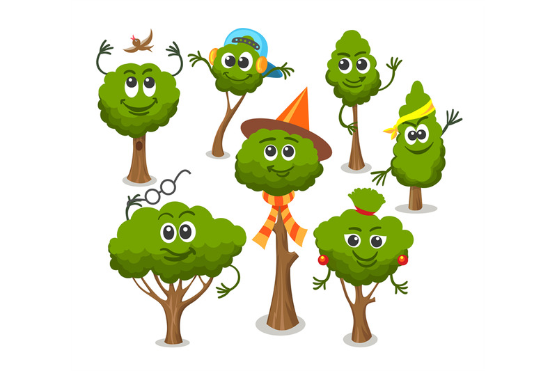 cute-trees-with-faces