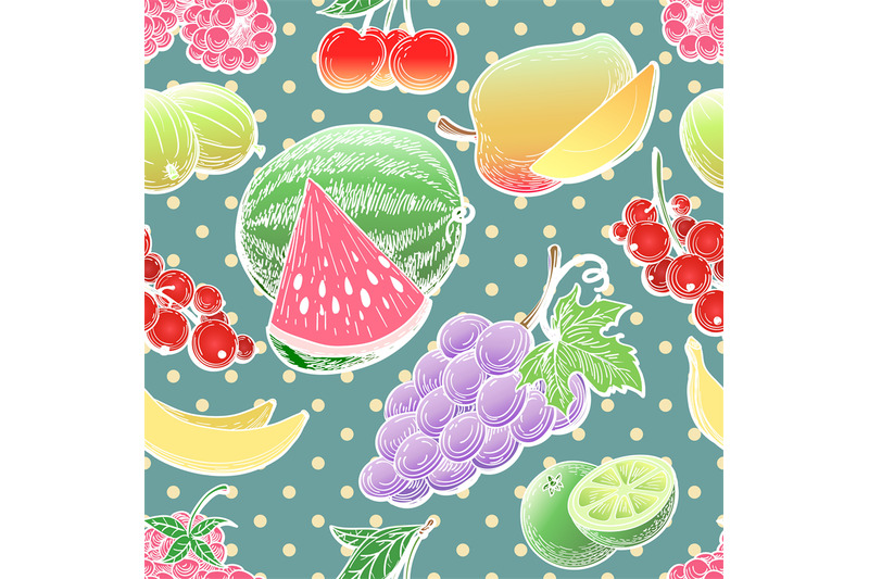fruit-and-berries-seamless-pattern
