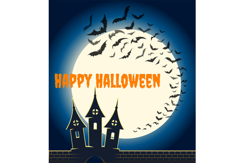 halloween-bats-poster