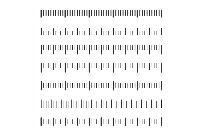 rulers-measure-set