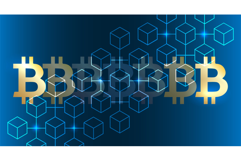 blockchain-bitcoin-background