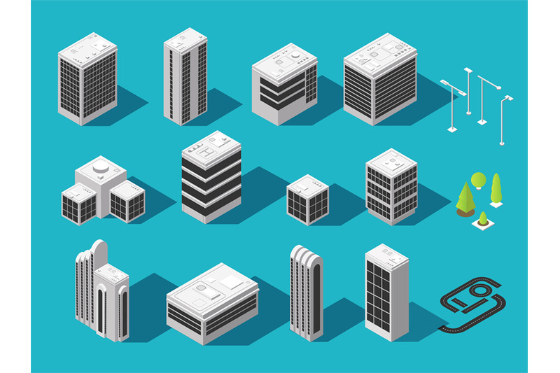 isometric-building-for-3d-city-map-vector-set