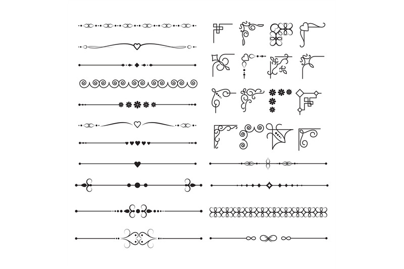 retro-victorian-swirly-borders-and-ornamental-corners-vector-elements