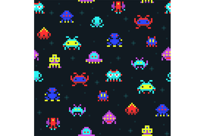 cute-pixel-robots-space-invaders-retro-video-computer-game-seamless-v