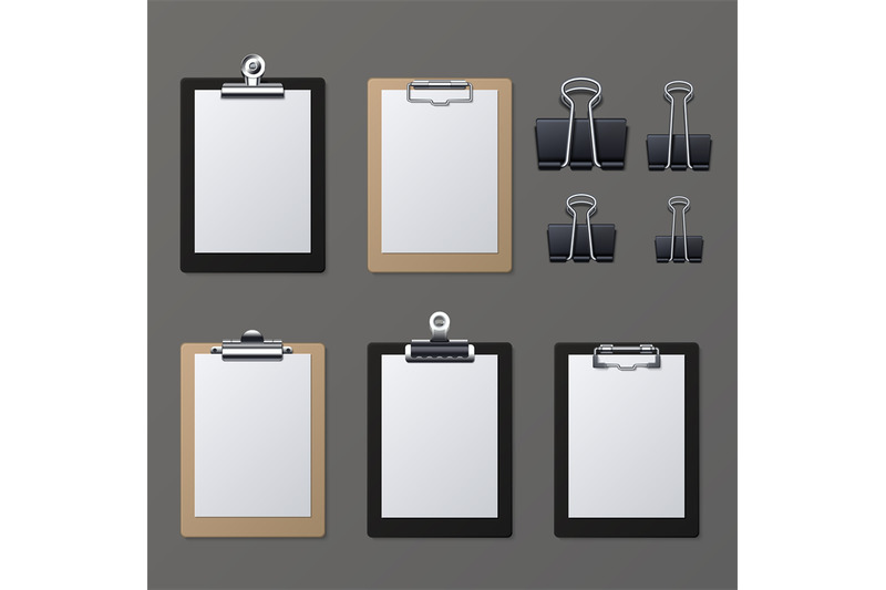 realistic-clipboards-with-blank-white-paper-sheet-notepad-information