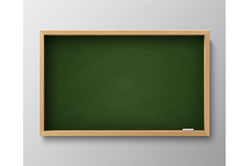 dirty-empty-blackboard-green-chalkboard-with-wooden-frame-and-chalk-f