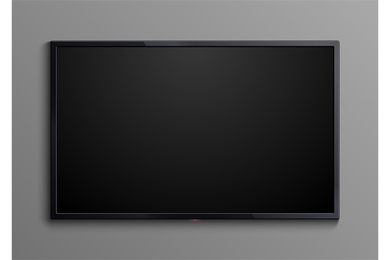 realistic-black-television-screen-isolated-3d-blank-led-monitor-displ