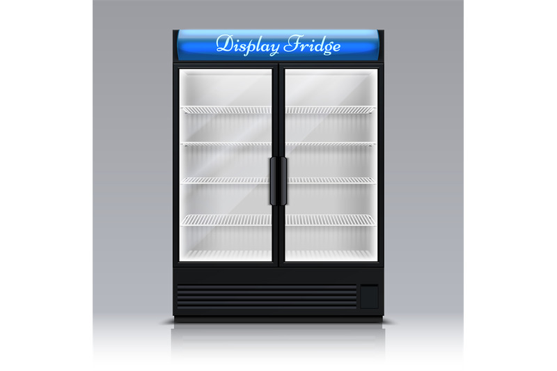 empty-freezer-for-beverages-with-glass-door-supermarket-food-fridge-3