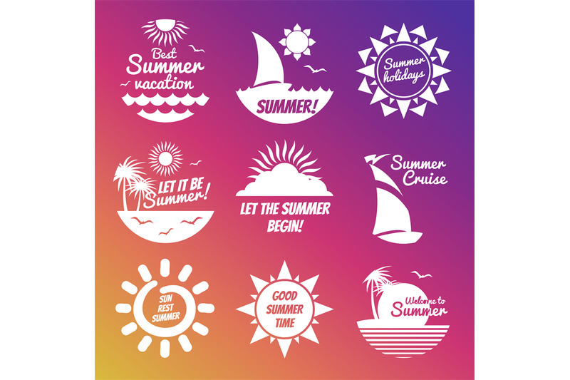 white-summer-rest-labels-with-sun-and-sea