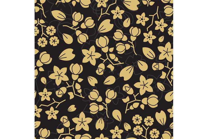 fashion-golden-flowers-seamless-pattern-design