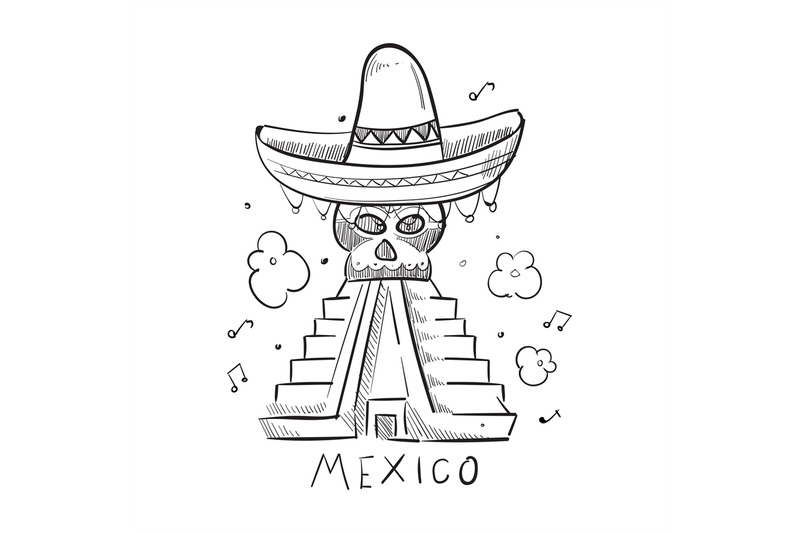 hand-drawn-mexico-style-print-design