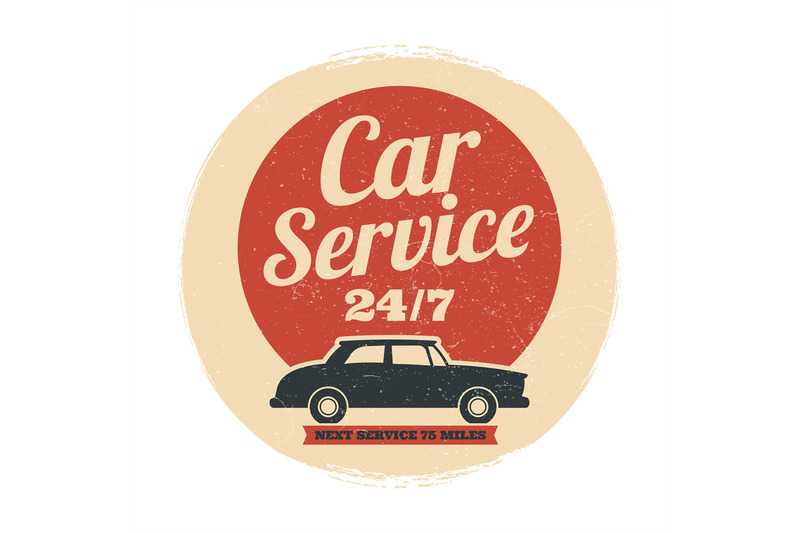 grunge-auto-service-emblem-design