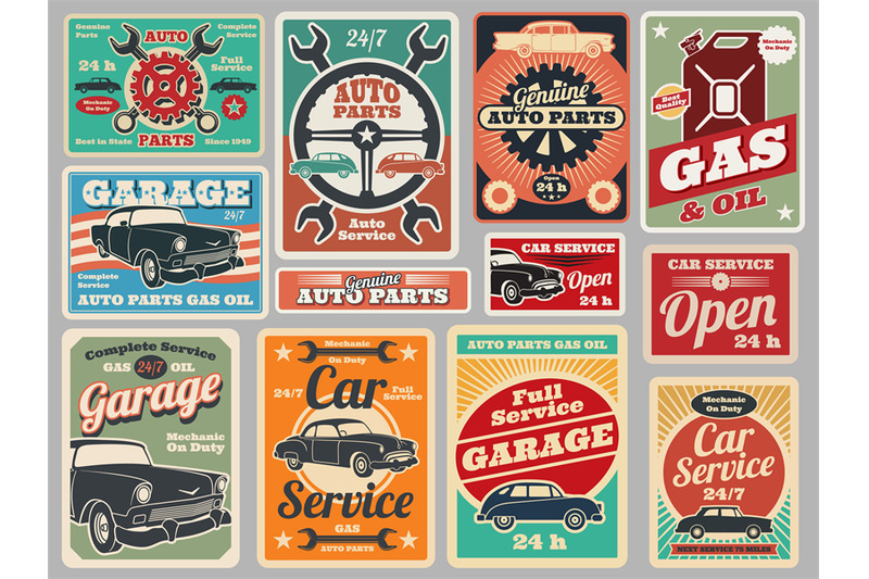 vintage-road-vehicle-repair-service-gas-station-car-garage-vector-si